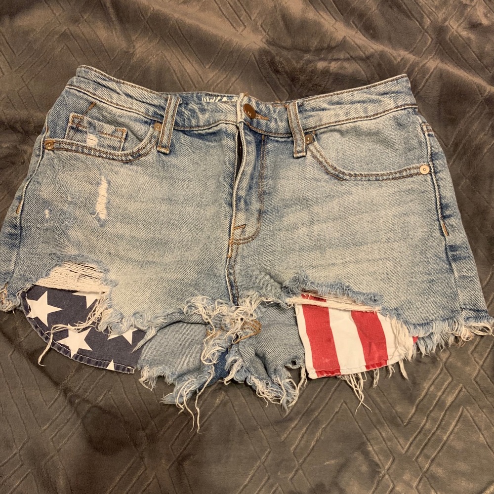 USA light wash Jean shorts